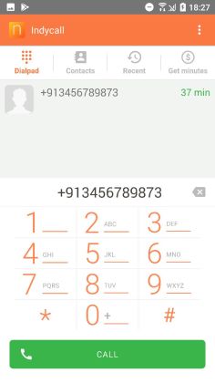 IndyCall - calls to India Mod Apk Full